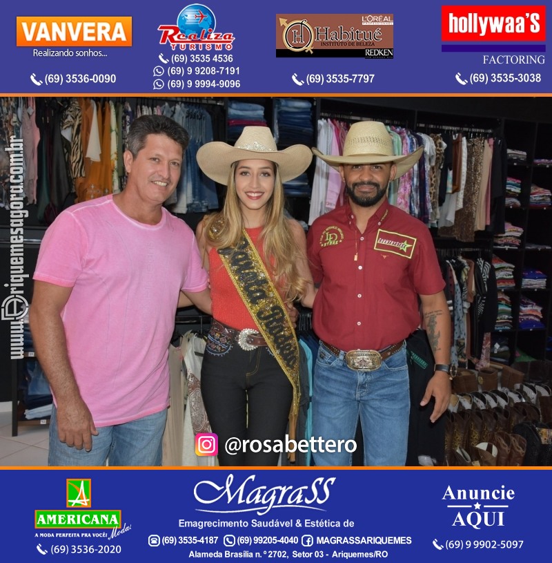 Reinauguração LD STORE “A LOJA DO SERTANEJO ARROJADO” Alameda Piquiá - 1715 – Setor 01 ao lado da Donna Donna