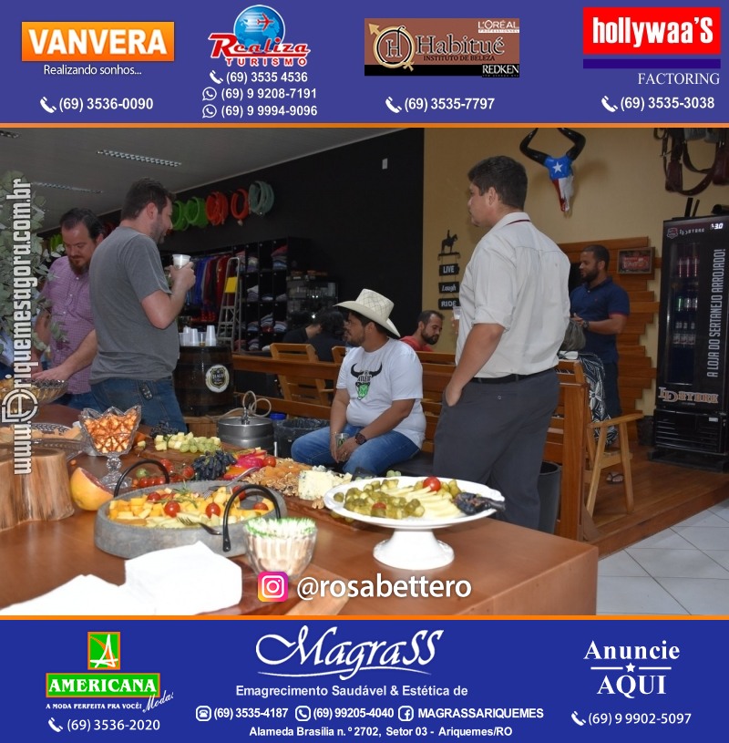 Reinauguração LD STORE “A LOJA DO SERTANEJO ARROJADO” Alameda Piquiá - 1715 – Setor 01 ao lado da Donna Donna
