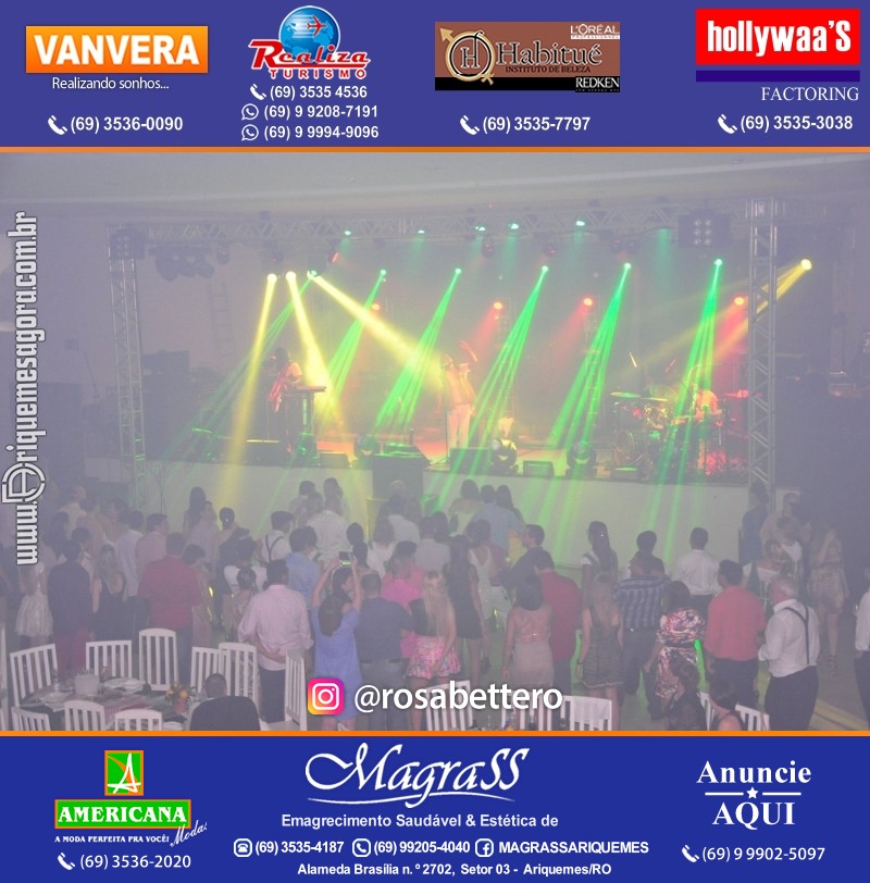 VAMOS LEMBRAR Noite Italiana 2014 em Ariquemes