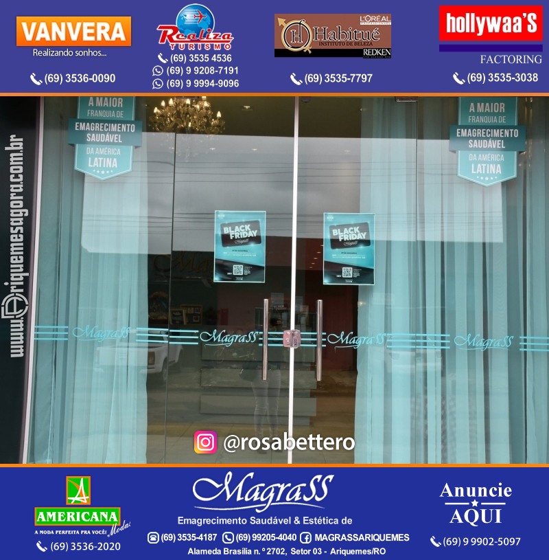 MAGRASS ARIQUEMES com BLACK FRIDAY "Emagrecimento saudável e Estética de Resultados” porque o programa Magrass funciona