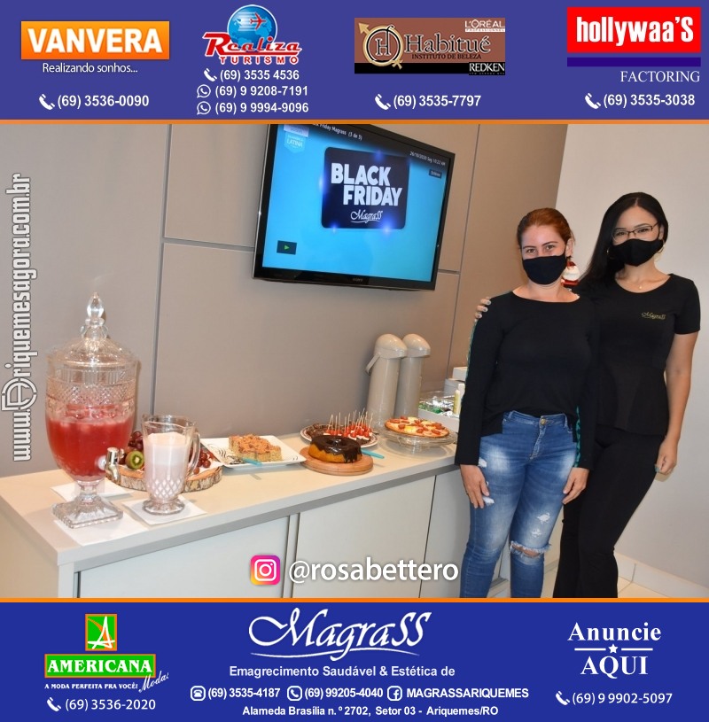 MAGRASS ARIQUEMES com BLACK FRIDAY "Emagrecimento saudável e Estética de Resultados” porque o programa Magrass funciona