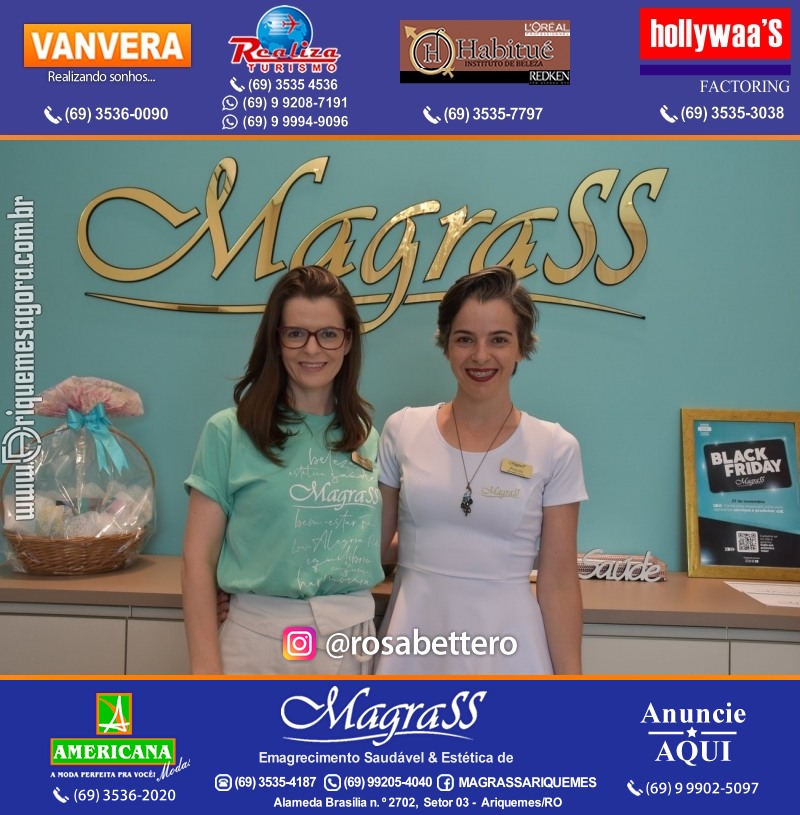 MAGRASS ARIQUEMES com BLACK FRIDAY "Emagrecimento saudável e Estética de Resultados” porque o programa Magrass funciona