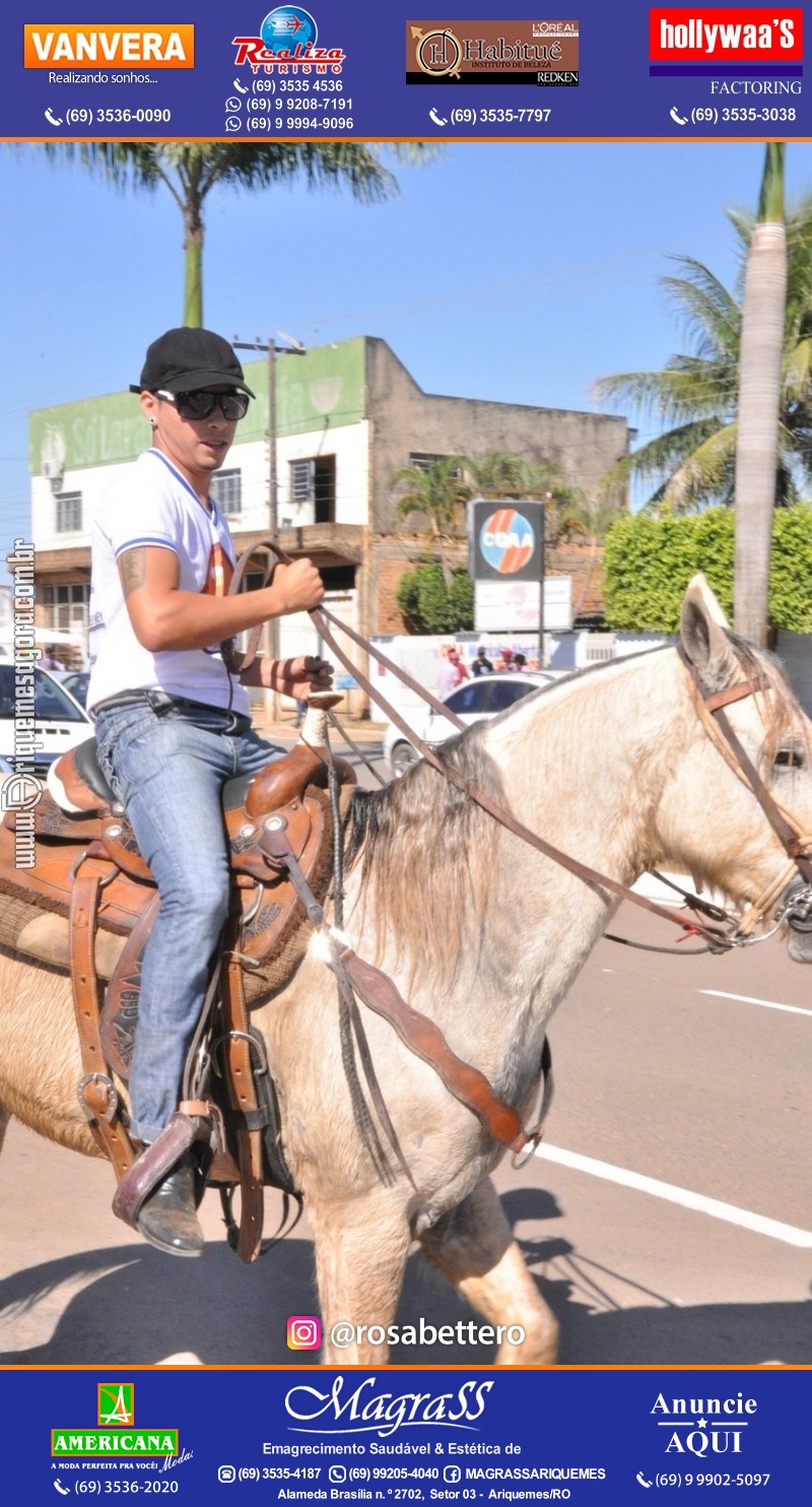 VAMOS LEMBRAR – EXPOARI 2013 - Cavalgada & Galera & Abertura & Equipe 7 Boi - DIA