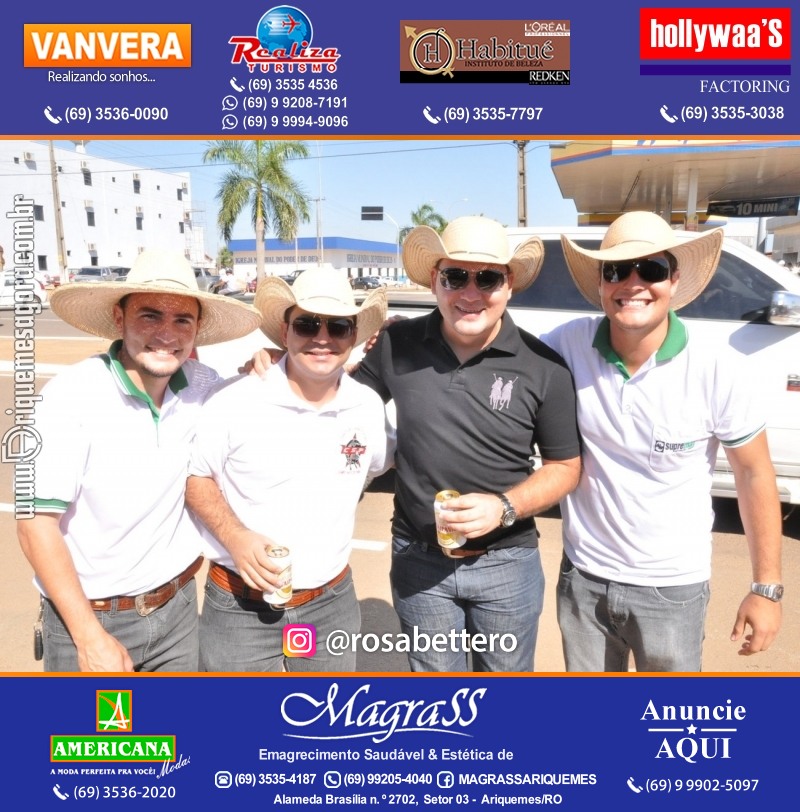 VAMOS LEMBRAR – EXPOARI 2013 - Cavalgada & Galera & Abertura & Equipe 7 Boi - DIA