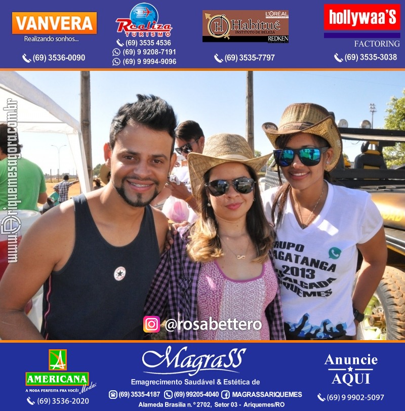 VAMOS LEMBRAR – EXPOARI 2013 - Cavalgada & Galera & Abertura & Equipe 7 Boi - DIA