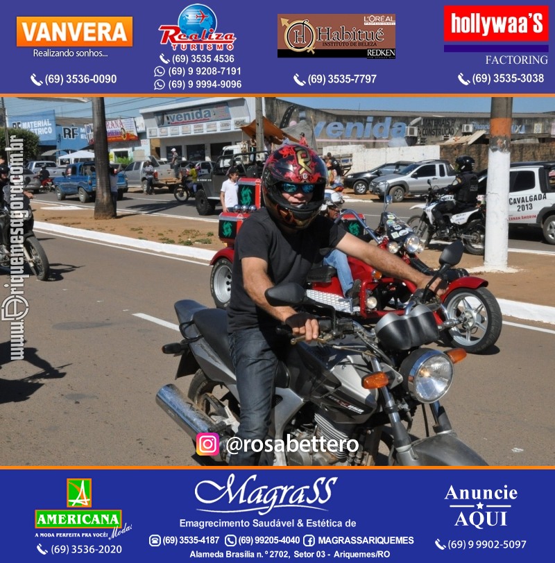 VAMOS LEMBRAR – EXPOARI 2013 - Cavalgada & Galera & Abertura & Equipe 7 Boi - DIA