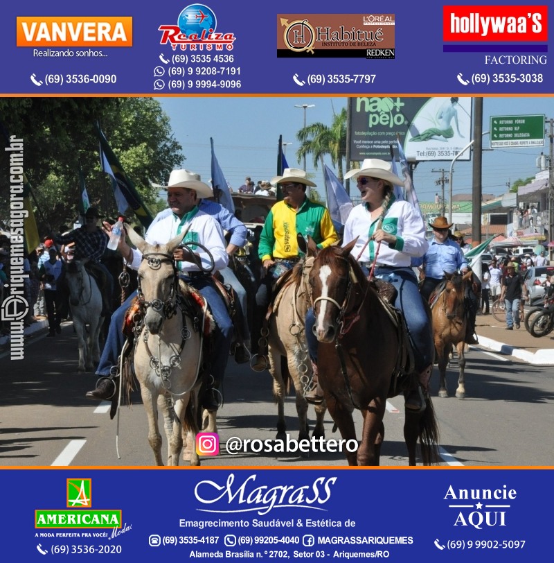 VAMOS LEMBRAR – EXPOARI 2013 - Cavalgada & Galera & Abertura & Equipe 7 Boi - DIA