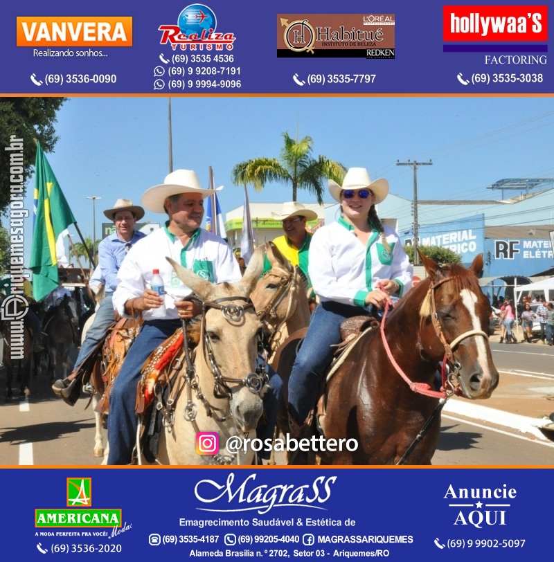 VAMOS LEMBRAR – EXPOARI 2013 - Cavalgada & Galera & Abertura & Equipe 7 Boi - DIA
