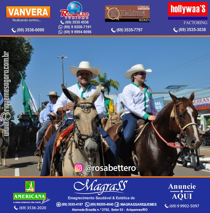 VAMOS LEMBRAR – EXPOARI 2013 - Cavalgada & Galera & Abertura & Equipe 7 Boi - DIA