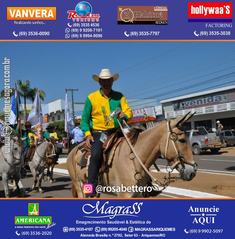 VAMOS LEMBRAR – EXPOARI 2013 - Cavalgada & Galera & Abertura & Equipe 7 Boi - DIA