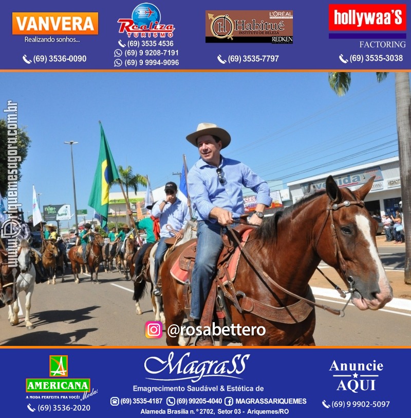 VAMOS LEMBRAR – EXPOARI 2013 - Cavalgada & Galera & Abertura & Equipe 7 Boi - DIA