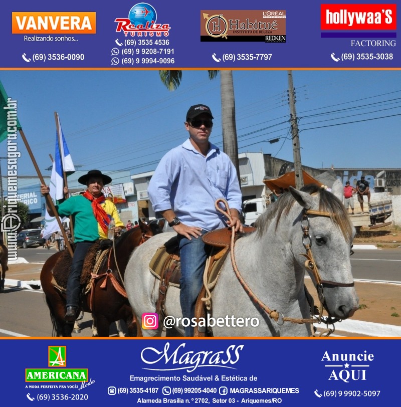 VAMOS LEMBRAR – EXPOARI 2013 - Cavalgada & Galera & Abertura & Equipe 7 Boi - DIA
