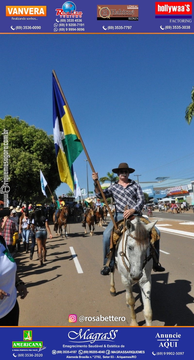 VAMOS LEMBRAR – EXPOARI 2013 - Cavalgada & Galera & Abertura & Equipe 7 Boi - DIA