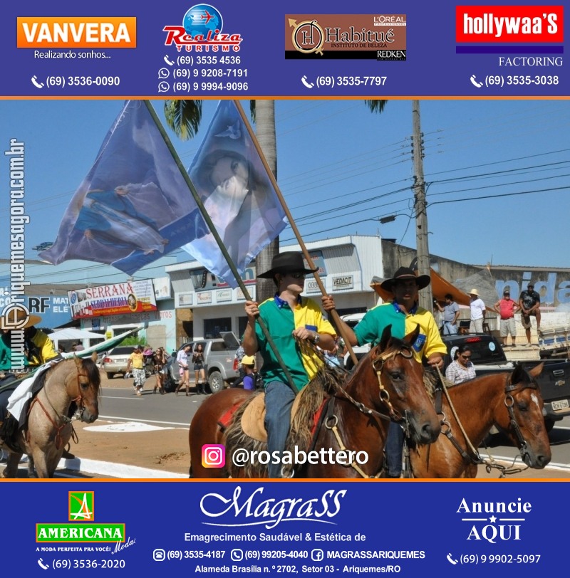 VAMOS LEMBRAR – EXPOARI 2013 - Cavalgada & Galera & Abertura & Equipe 7 Boi - DIA