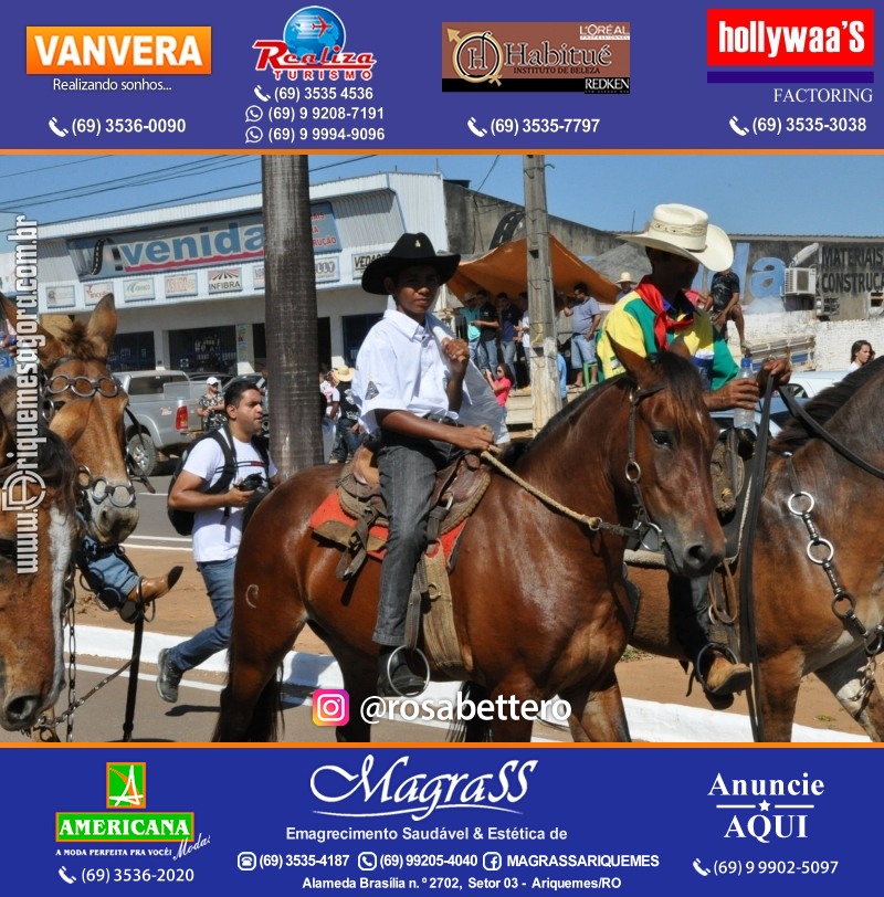 VAMOS LEMBRAR – EXPOARI 2013 - Cavalgada & Galera & Abertura & Equipe 7 Boi - DIA