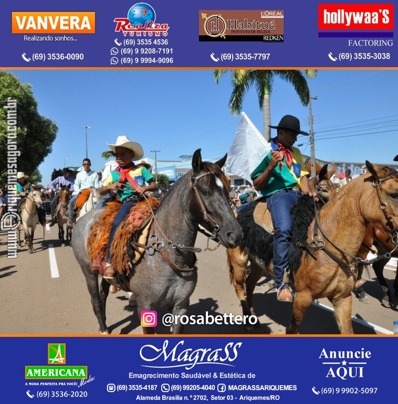 VAMOS LEMBRAR – EXPOARI 2013 - Cavalgada & Galera & Abertura & Equipe 7 Boi - DIA