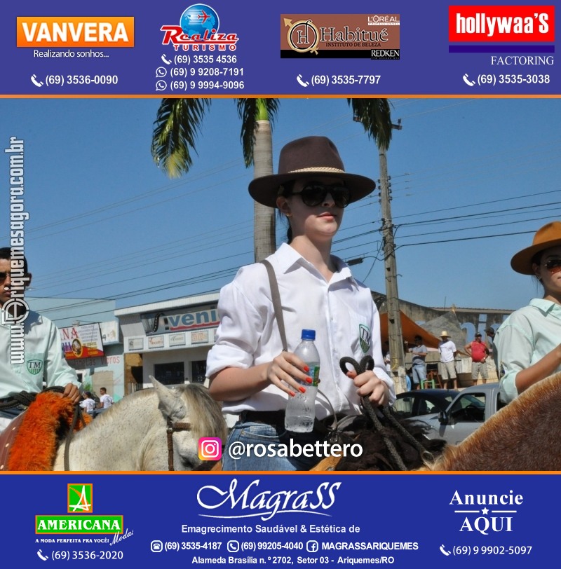 VAMOS LEMBRAR – EXPOARI 2013 - Cavalgada & Galera & Abertura & Equipe 7 Boi - DIA