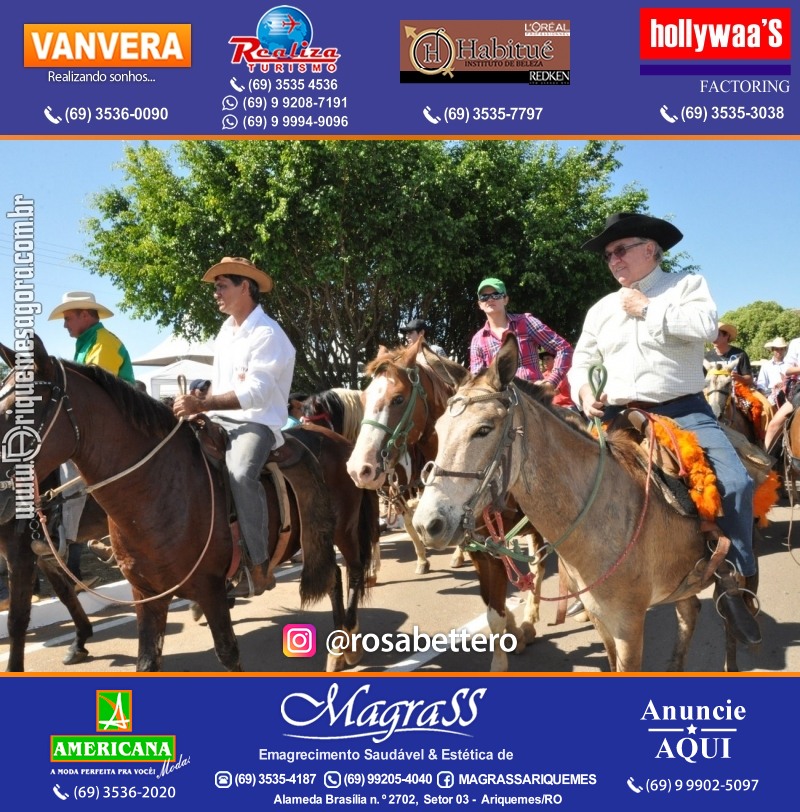 VAMOS LEMBRAR – EXPOARI 2013 - Cavalgada & Galera & Abertura & Equipe 7 Boi - DIA