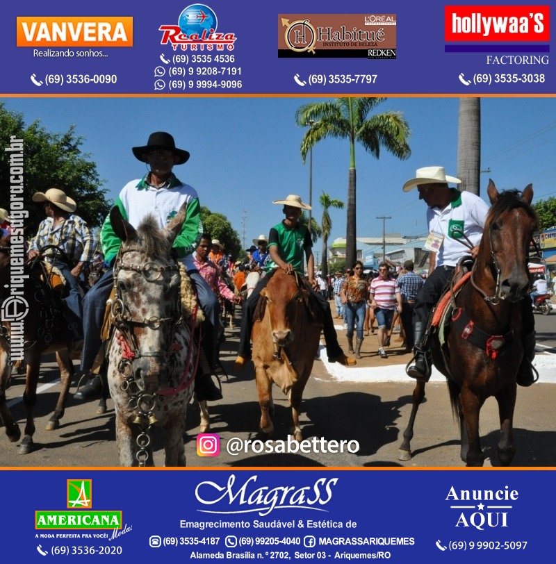 VAMOS LEMBRAR – EXPOARI 2013 - Cavalgada & Galera & Abertura & Equipe 7 Boi - DIA