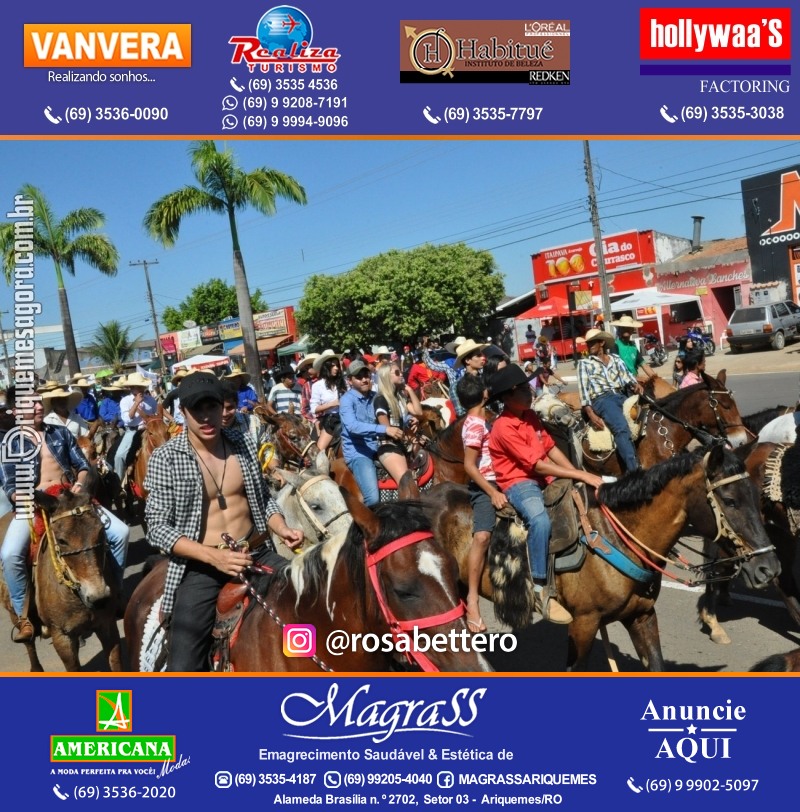 VAMOS LEMBRAR – EXPOARI 2013 - Cavalgada & Galera & Abertura & Equipe 7 Boi - DIA