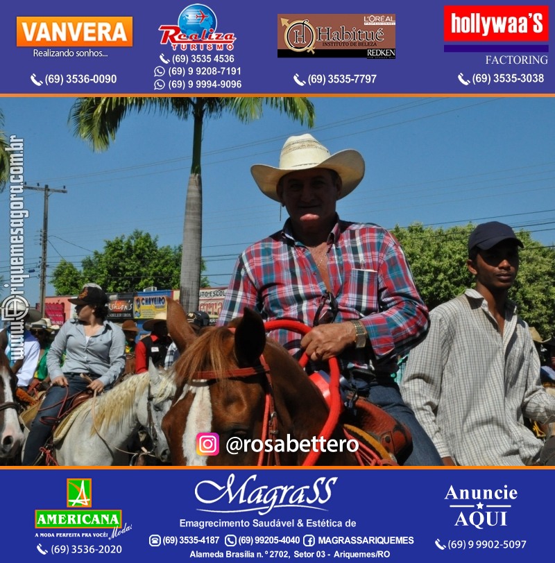 VAMOS LEMBRAR – EXPOARI 2013 - Cavalgada & Galera & Abertura & Equipe 7 Boi - DIA