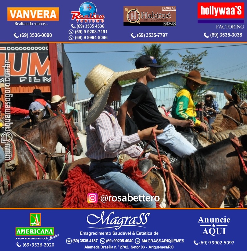 VAMOS LEMBRAR – EXPOARI 2013 - Cavalgada & Galera & Abertura & Equipe 7 Boi - DIA