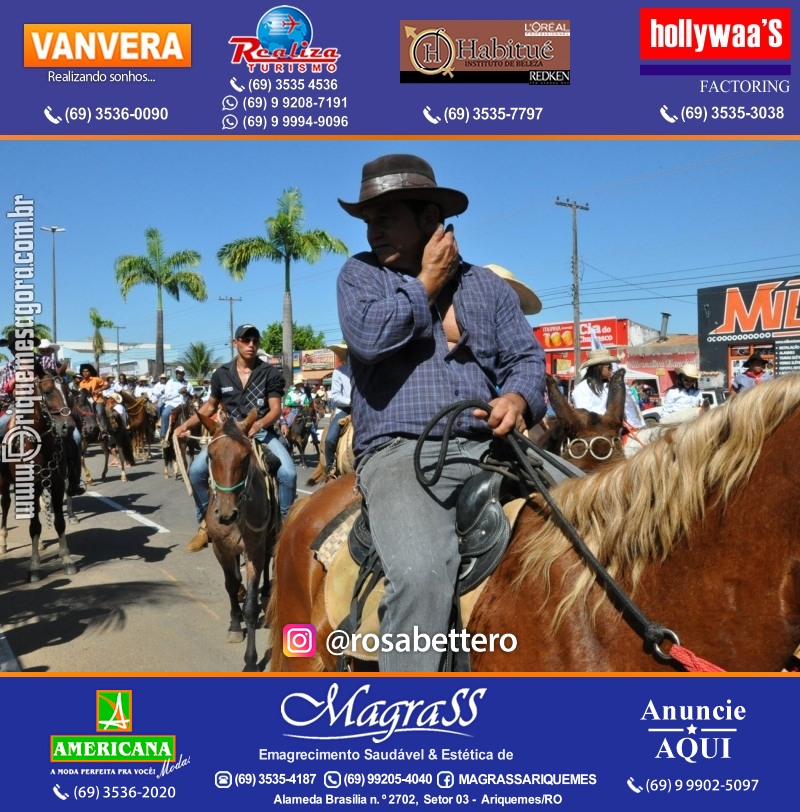VAMOS LEMBRAR – EXPOARI 2013 - Cavalgada & Galera & Abertura & Equipe 7 Boi - DIA