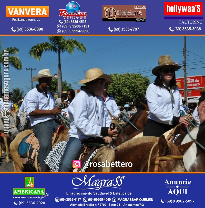 VAMOS LEMBRAR – EXPOARI 2013 - Cavalgada & Galera & Abertura & Equipe 7 Boi - DIA