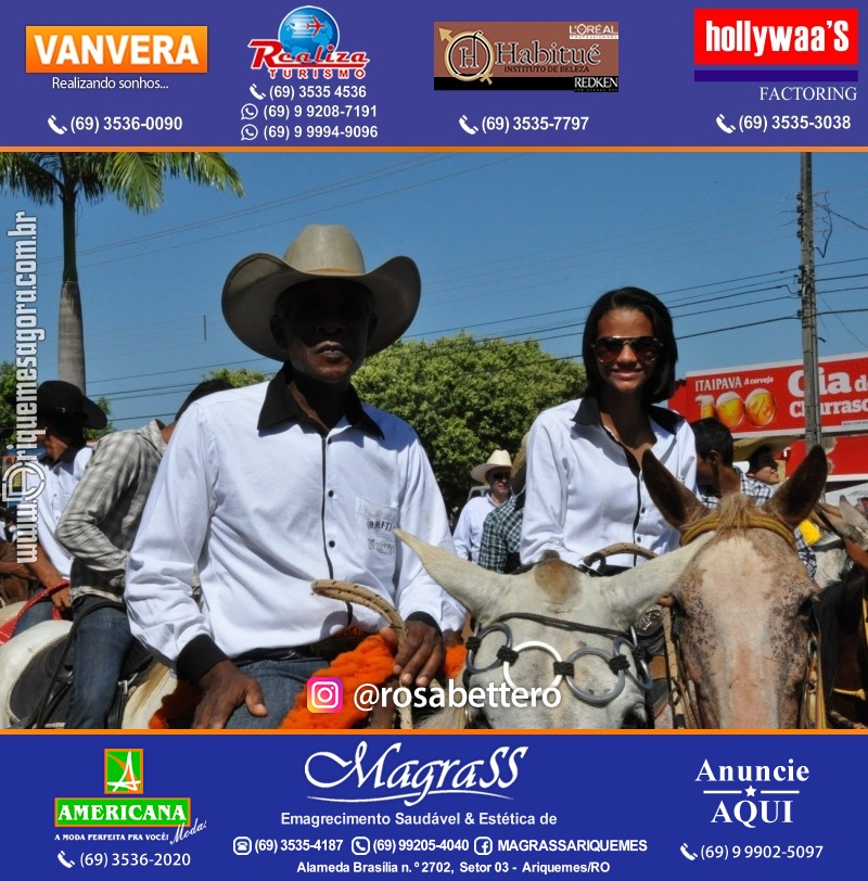 VAMOS LEMBRAR – EXPOARI 2013 - Cavalgada & Galera & Abertura & Equipe 7 Boi - DIA