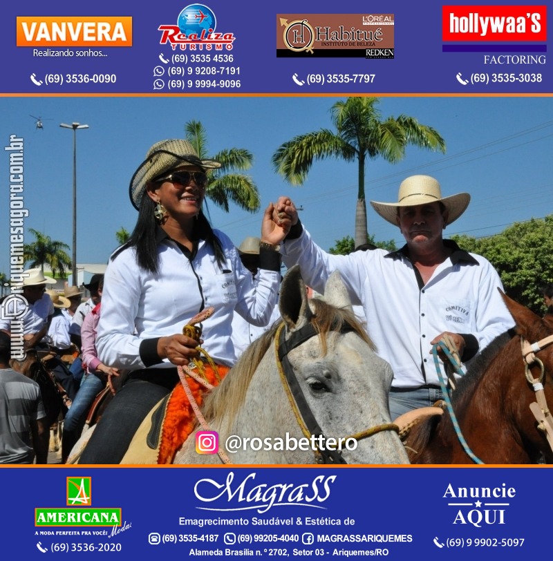 VAMOS LEMBRAR – EXPOARI 2013 - Cavalgada & Galera & Abertura & Equipe 7 Boi - DIA