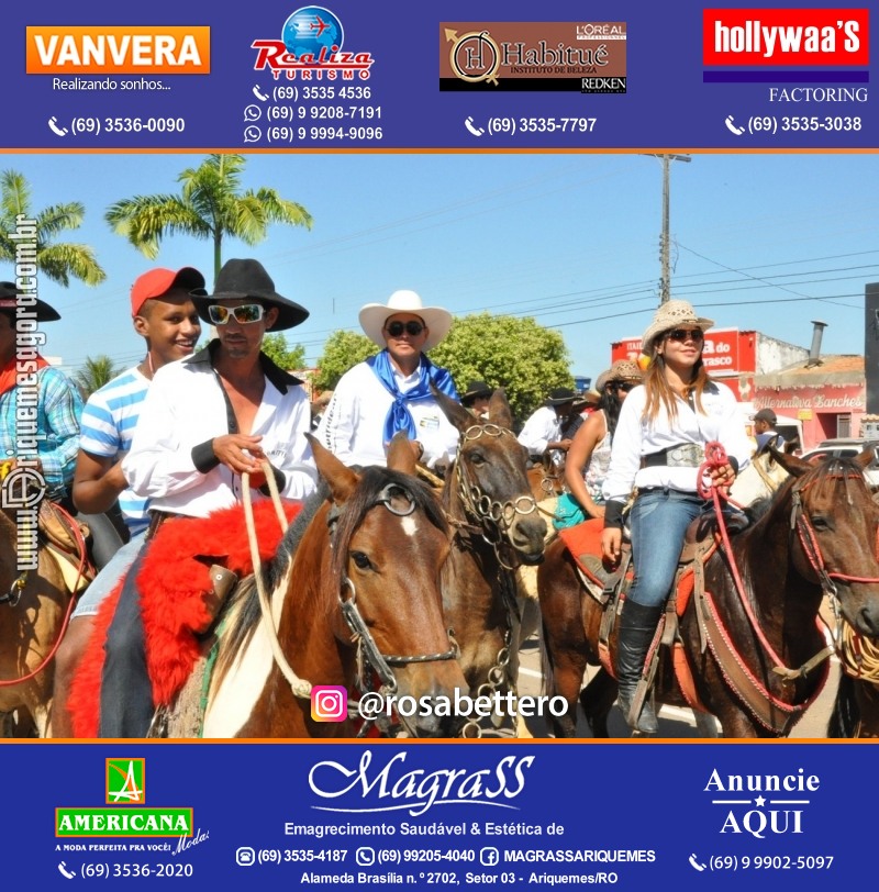 VAMOS LEMBRAR – EXPOARI 2013 - Cavalgada & Galera & Abertura & Equipe 7 Boi - DIA