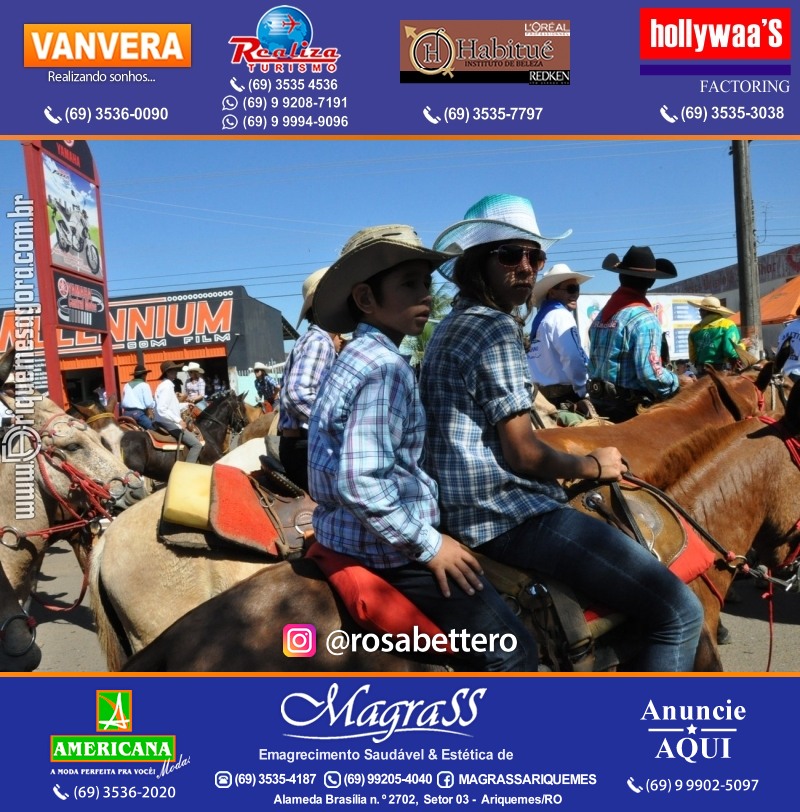 VAMOS LEMBRAR – EXPOARI 2013 - Cavalgada & Galera & Abertura & Equipe 7 Boi - DIA