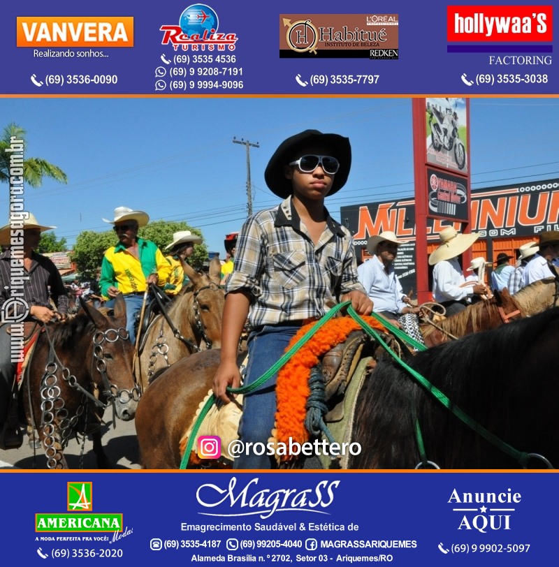 VAMOS LEMBRAR – EXPOARI 2013 - Cavalgada & Galera & Abertura & Equipe 7 Boi - DIA