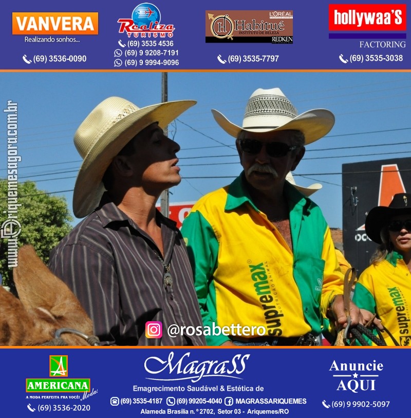 VAMOS LEMBRAR – EXPOARI 2013 - Cavalgada & Galera & Abertura & Equipe 7 Boi - DIA