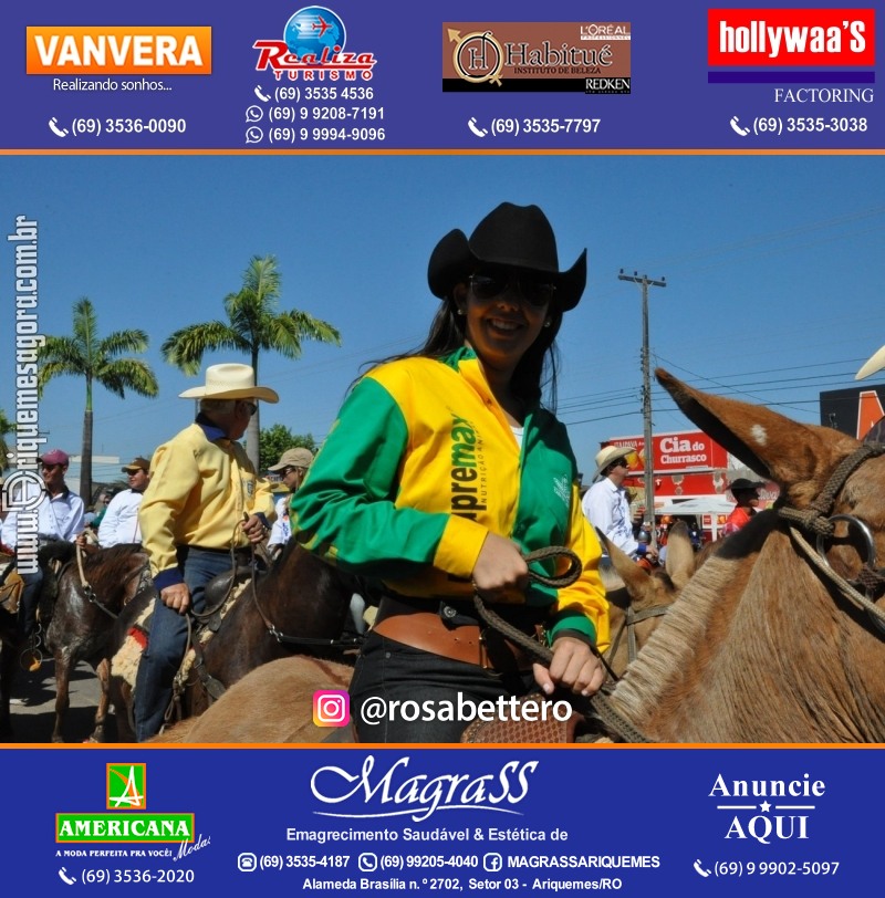 VAMOS LEMBRAR – EXPOARI 2013 - Cavalgada & Galera & Abertura & Equipe 7 Boi - DIA
