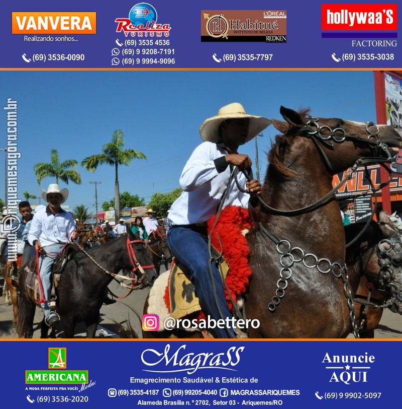 VAMOS LEMBRAR – EXPOARI 2013 - Cavalgada & Galera & Abertura & Equipe 7 Boi - DIA
