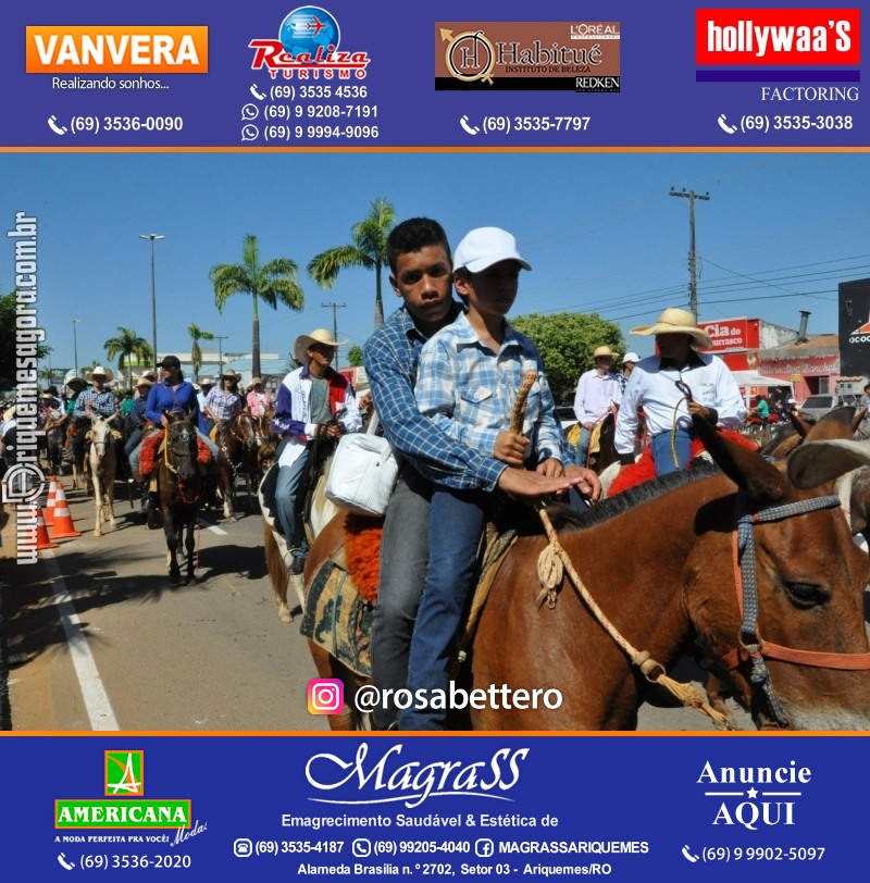 VAMOS LEMBRAR – EXPOARI 2013 - Cavalgada & Galera & Abertura & Equipe 7 Boi - DIA