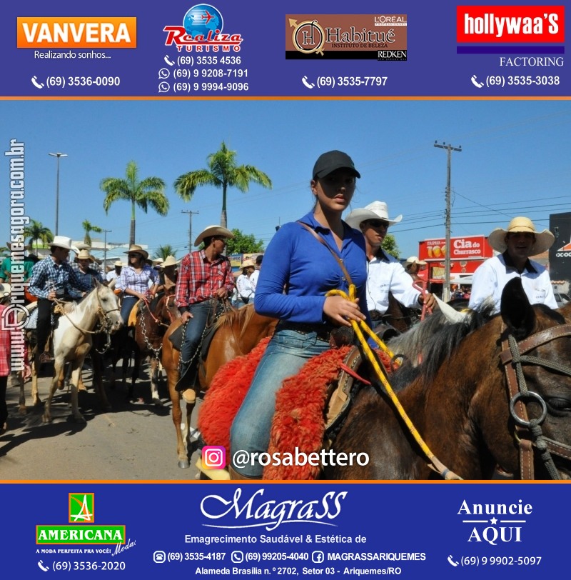 VAMOS LEMBRAR – EXPOARI 2013 - Cavalgada & Galera & Abertura & Equipe 7 Boi - DIA