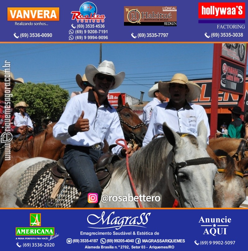 VAMOS LEMBRAR – EXPOARI 2013 - Cavalgada & Galera & Abertura & Equipe 7 Boi - DIA