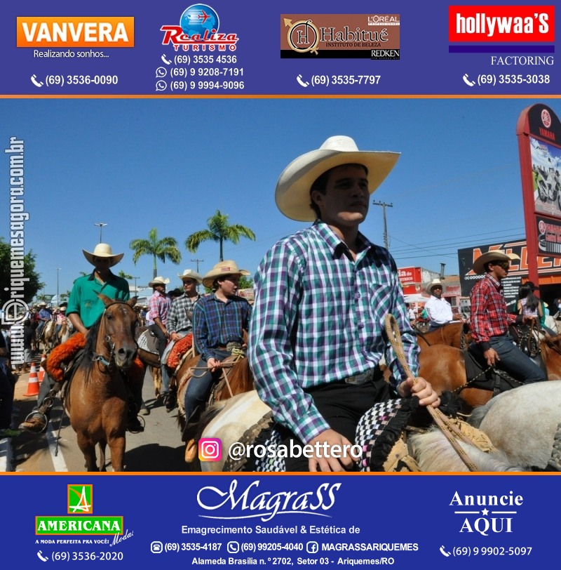 VAMOS LEMBRAR – EXPOARI 2013 - Cavalgada & Galera & Abertura & Equipe 7 Boi - DIA