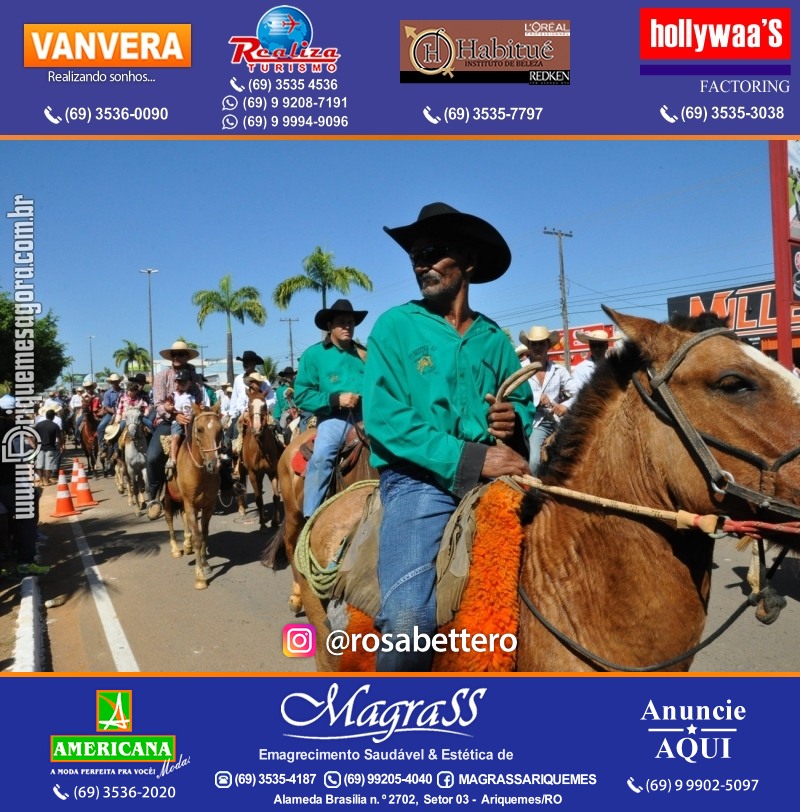 VAMOS LEMBRAR – EXPOARI 2013 - Cavalgada & Galera & Abertura & Equipe 7 Boi - DIA