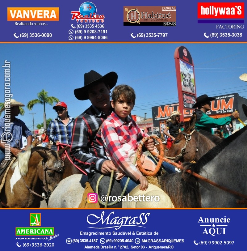 VAMOS LEMBRAR – EXPOARI 2013 - Cavalgada & Galera & Abertura & Equipe 7 Boi - DIA