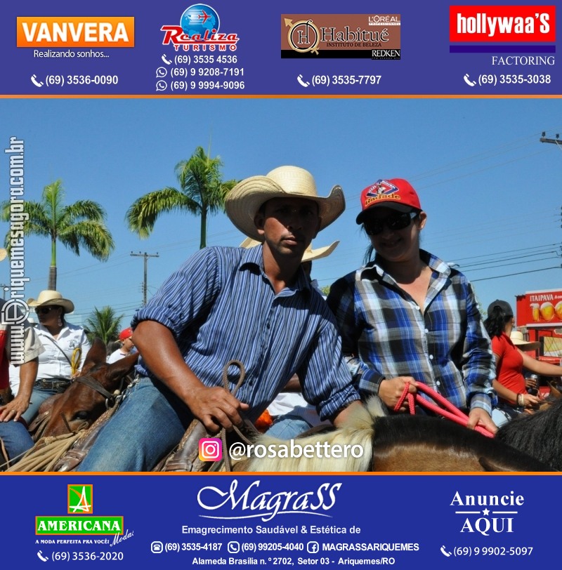 VAMOS LEMBRAR – EXPOARI 2013 - Cavalgada & Galera & Abertura & Equipe 7 Boi - DIA