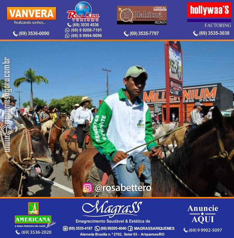 VAMOS LEMBRAR – EXPOARI 2013 - Cavalgada & Galera & Abertura & Equipe 7 Boi - DIA