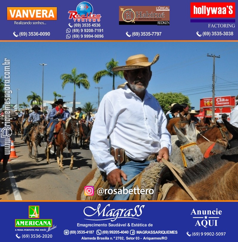 VAMOS LEMBRAR – EXPOARI 2013 - Cavalgada & Galera & Abertura & Equipe 7 Boi - DIA