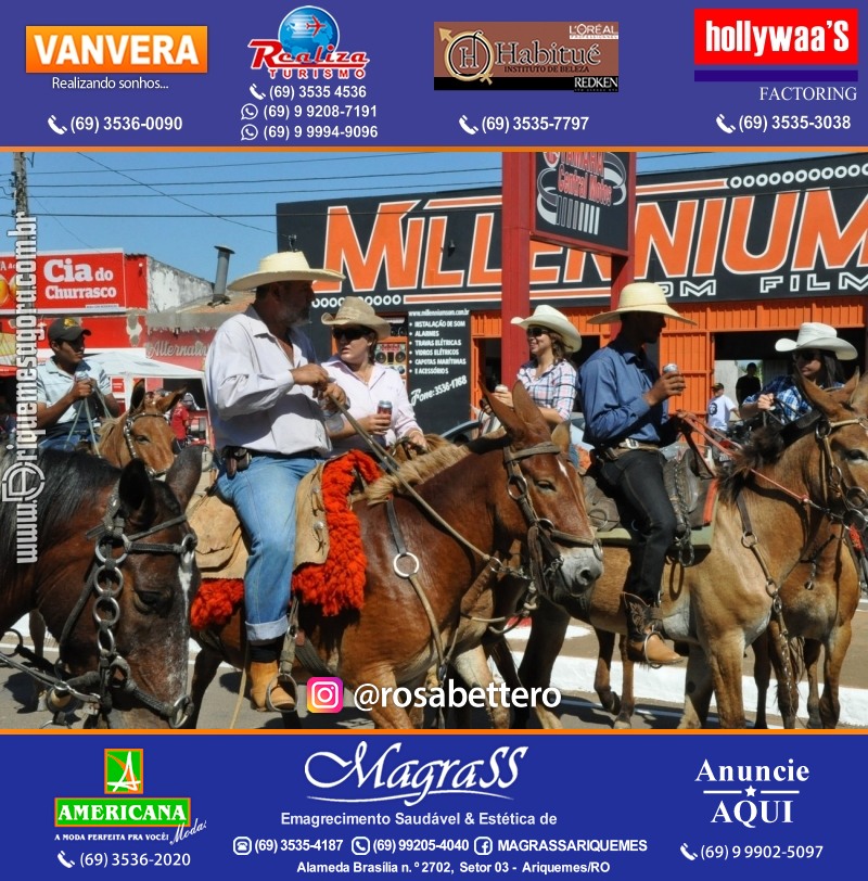 VAMOS LEMBRAR – EXPOARI 2013 - Cavalgada & Galera & Abertura & Equipe 7 Boi - DIA