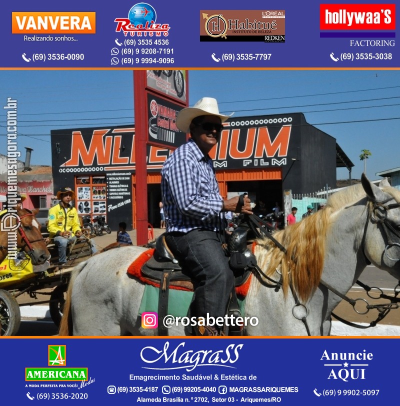VAMOS LEMBRAR – EXPOARI 2013 - Cavalgada & Galera & Abertura & Equipe 7 Boi - DIA