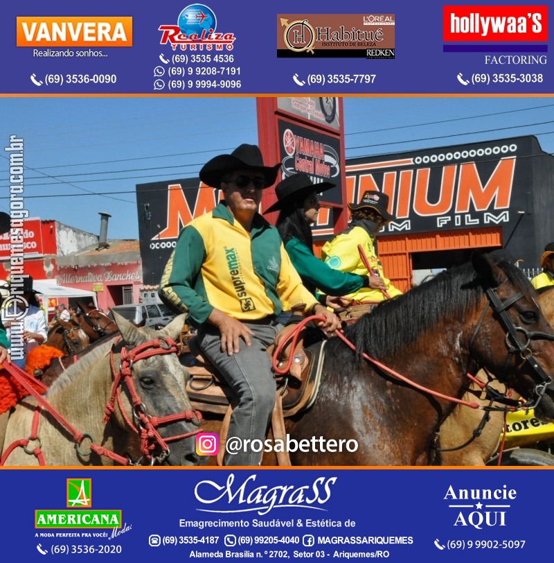 VAMOS LEMBRAR – EXPOARI 2013 - Cavalgada & Galera & Abertura & Equipe 7 Boi - DIA