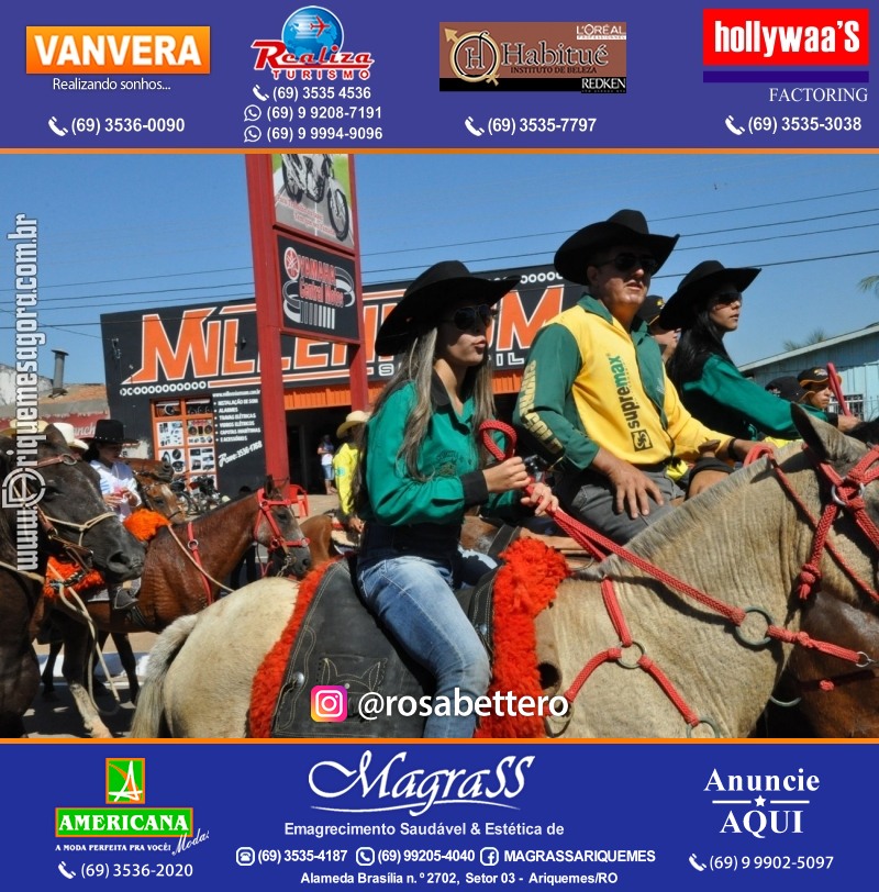 VAMOS LEMBRAR – EXPOARI 2013 - Cavalgada & Galera & Abertura & Equipe 7 Boi - DIA