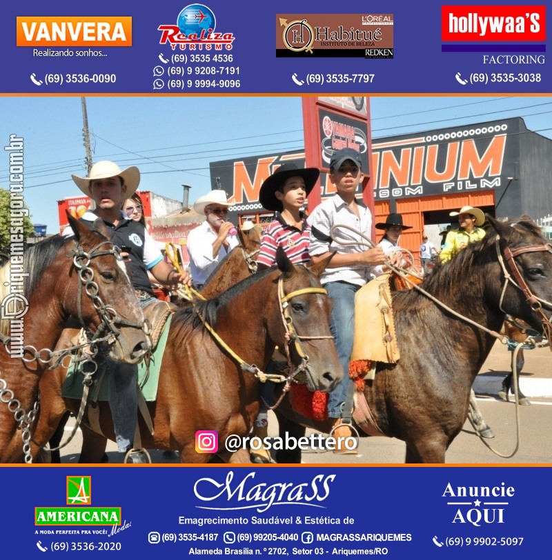 VAMOS LEMBRAR – EXPOARI 2013 - Cavalgada & Galera & Abertura & Equipe 7 Boi - DIA